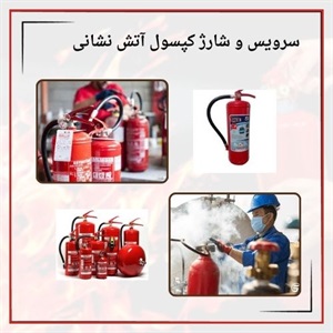سرویس و شارژ کپسول آتش نشانی فوری چه نکاتی دارد؟