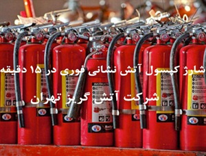 شارژ کپسول آتشنشانی چرا مهم است؟